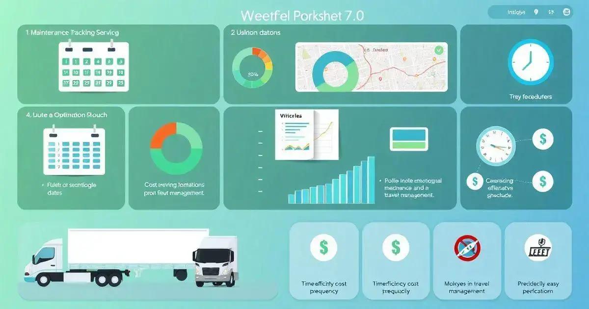 10 Features of Fleet Control Worksheet 7.0 You Need