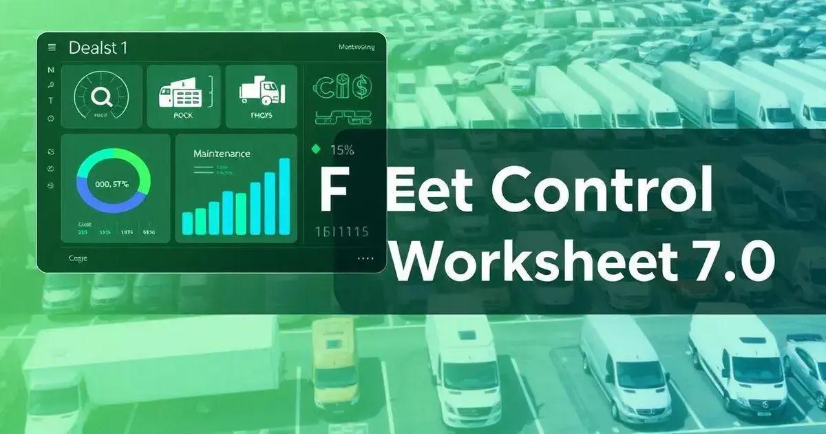 10 Key Features of Fleet Control Worksheet 7.0