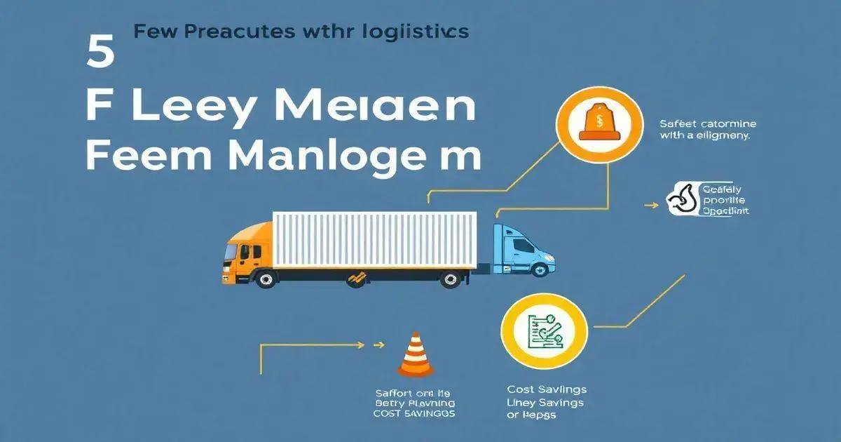 5 Key Impacts of Fleet Management on Logistics