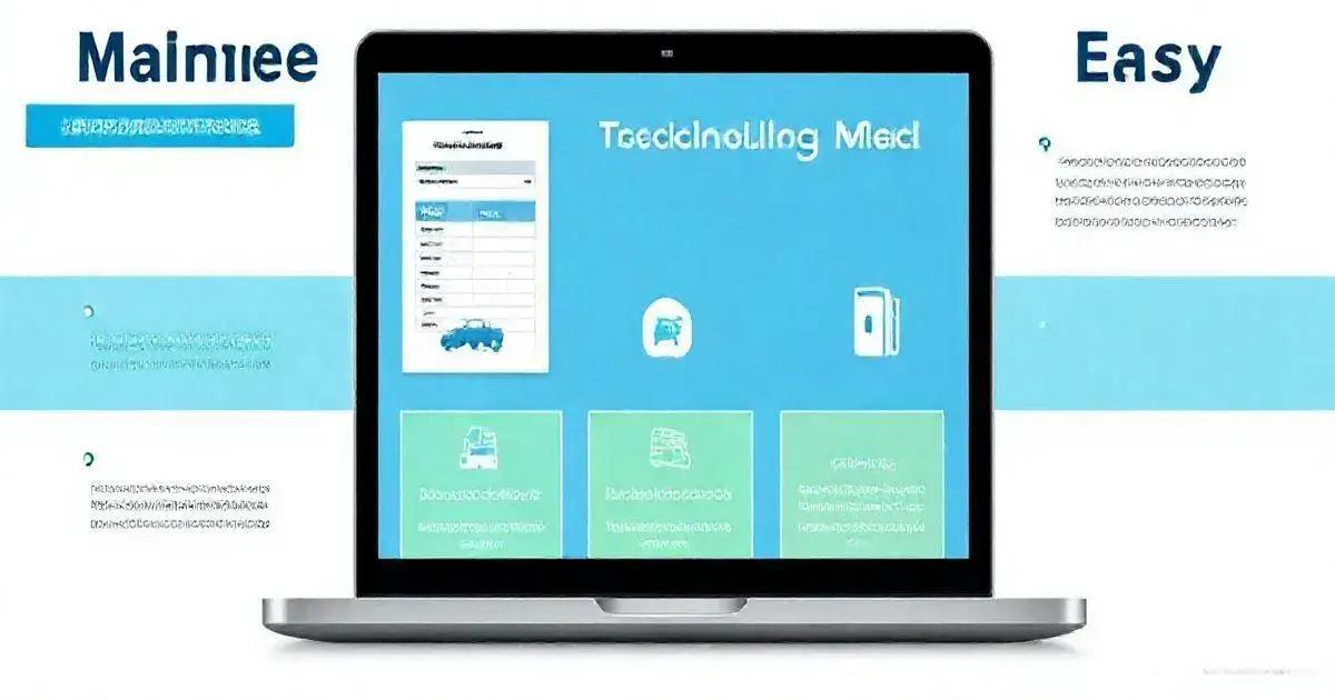 Maintenance Tracking Made Easy